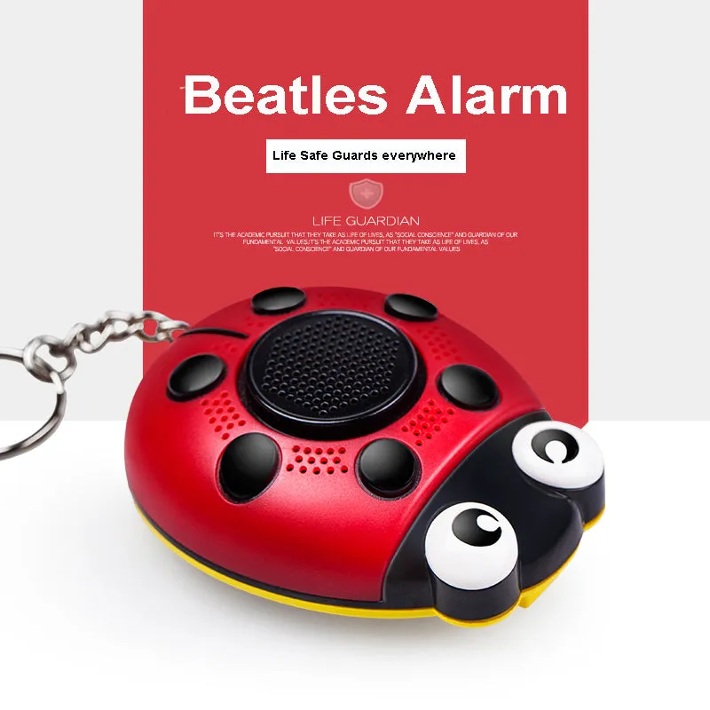 130Db Safety Emergency Alarm Siren with SOS LED Flash Light & HD Battery Speaker for Music Playing