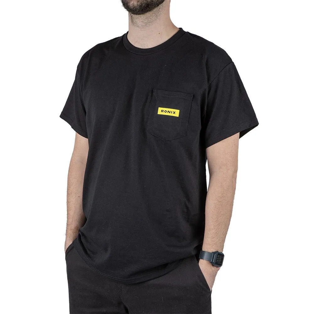 2025 Ronix Megacorp Pocket Tee - Black / Yellow