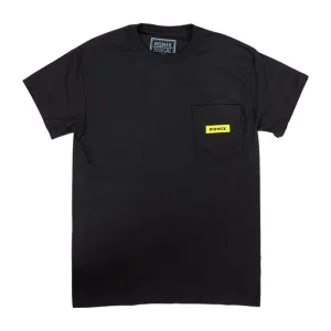 2025 Ronix Megacorp Pocket Tee - Black / Yellow