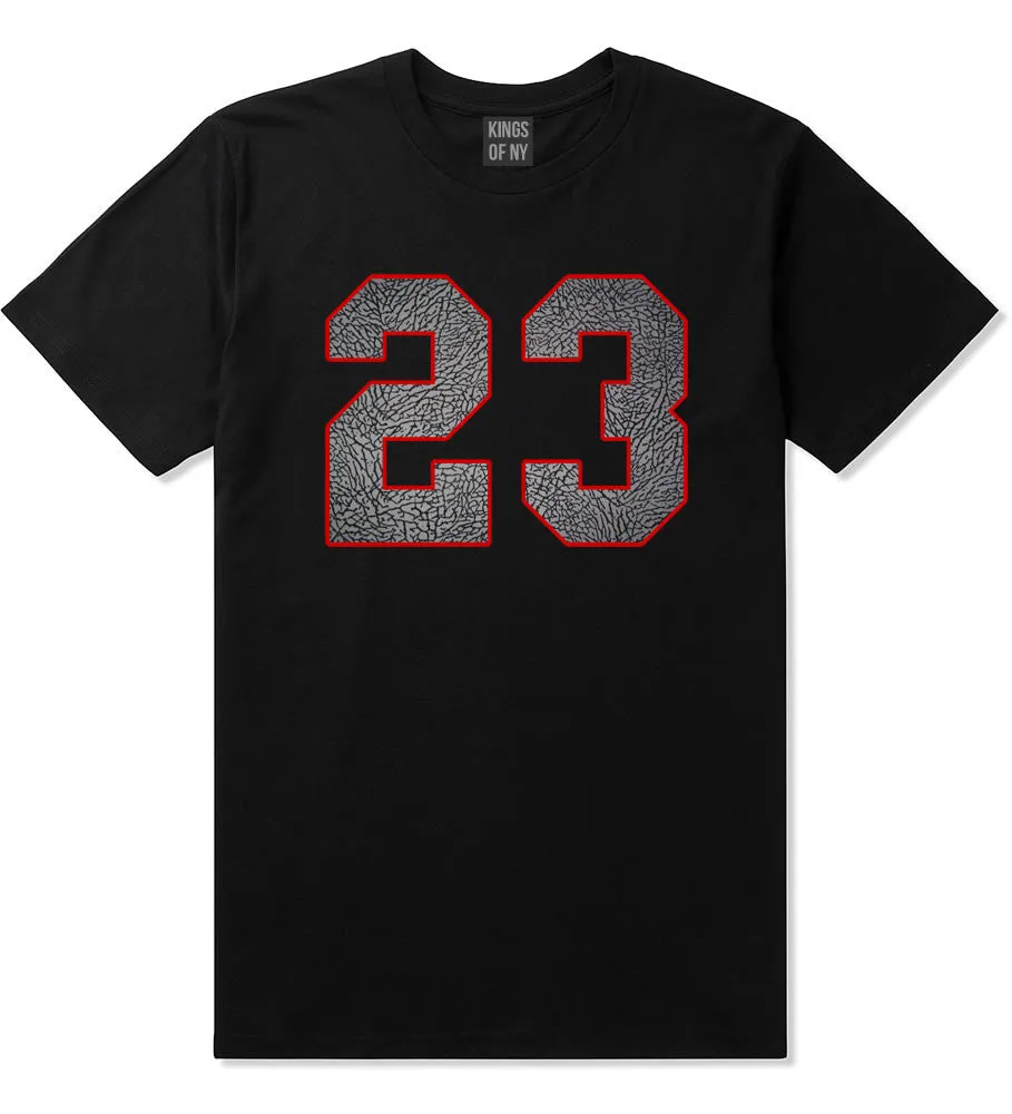 23 Cement Red Jersey T-Shirt