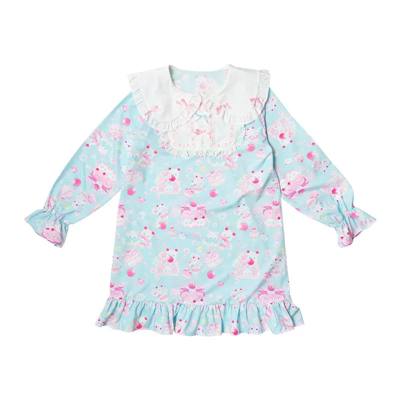 ACDC RAG "Whip Cat" blue dress