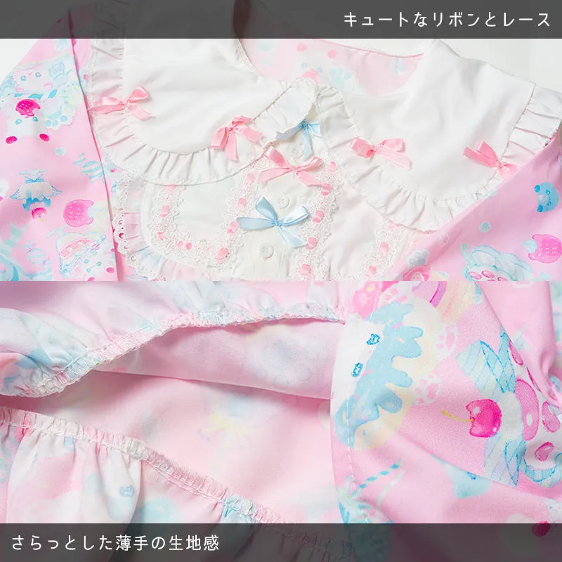 ACDC RAG "Whip Cat" pink dress