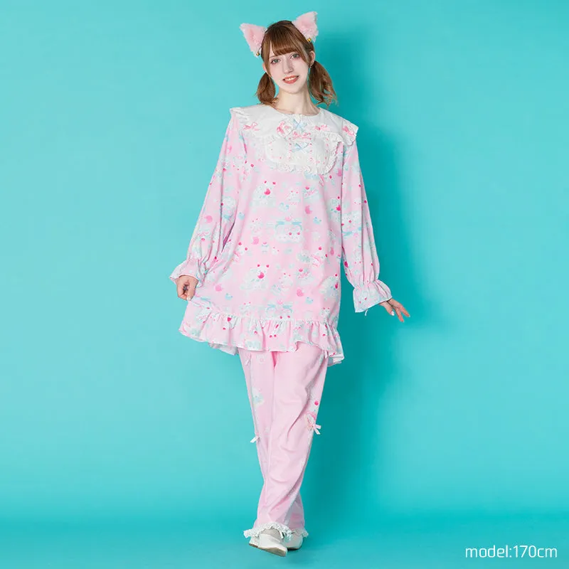 ACDC RAG "Whip Cat" pink dress