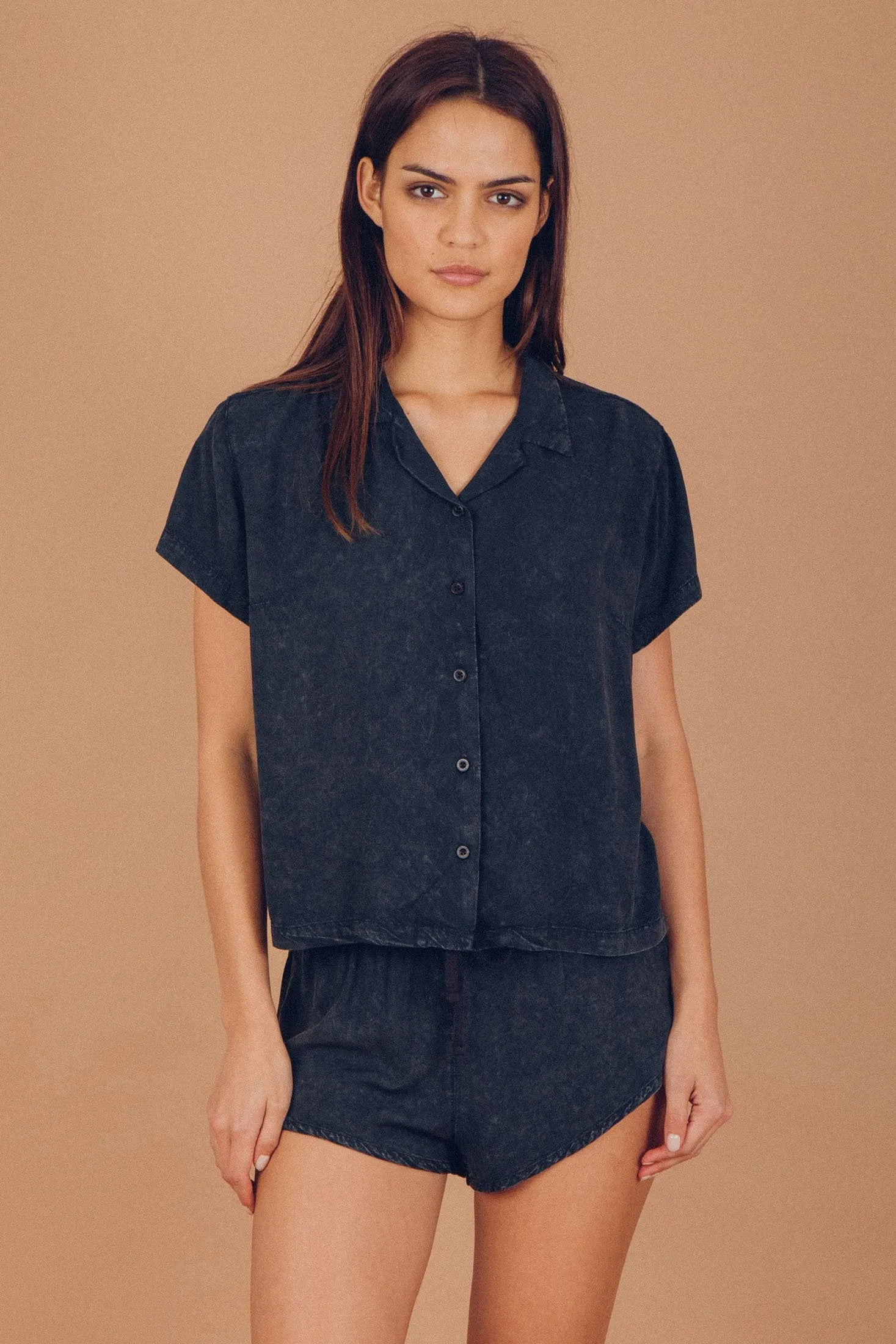 Afends Womens Aura - Short Sleeve Shirt