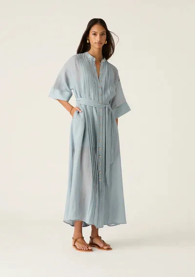 ALESSIA MAXI DRESS | Aura Blue