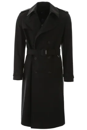 Alexander McQueen Double Breasted Trench Coat