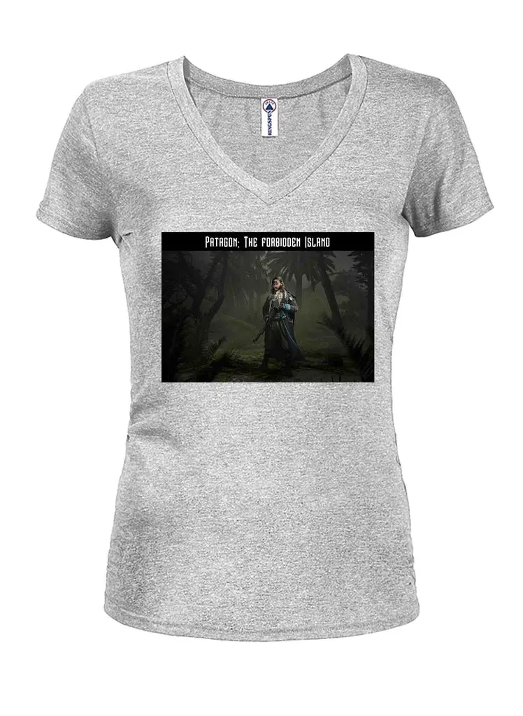 Armed and Ready Juniors V Neck T-Shirt