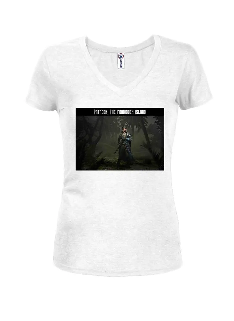 Armed and Ready Juniors V Neck T-Shirt