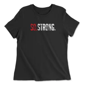 ASDC CrossFit So Strong Womens - Relaxed Jersey T-Shirt