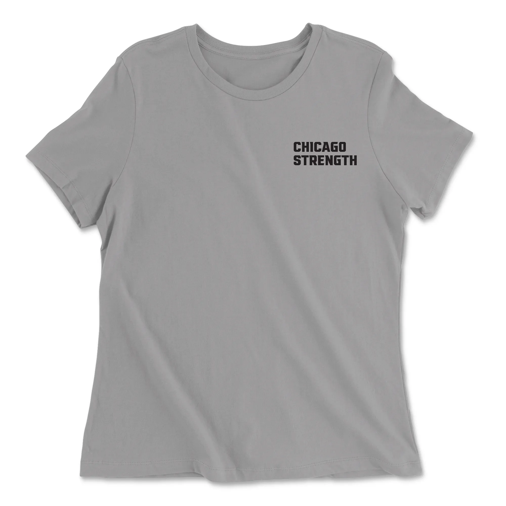 Atlas CrossFit Chicago Strength Womens - Relaxed Jersey T-Shirt
