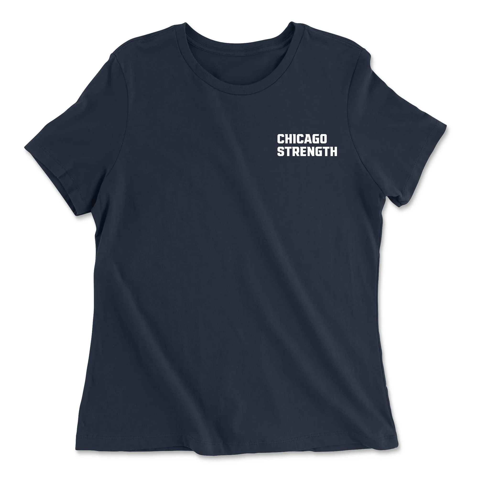Atlas CrossFit Chicago Strength Womens - Relaxed Jersey T-Shirt