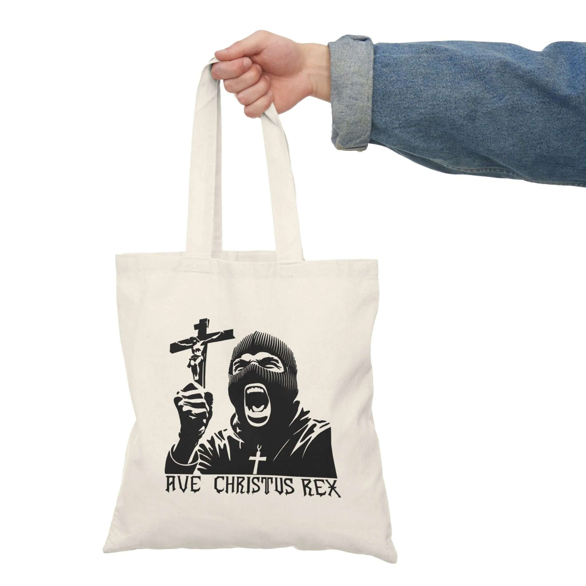 Ave Christus Rex Tote Bag