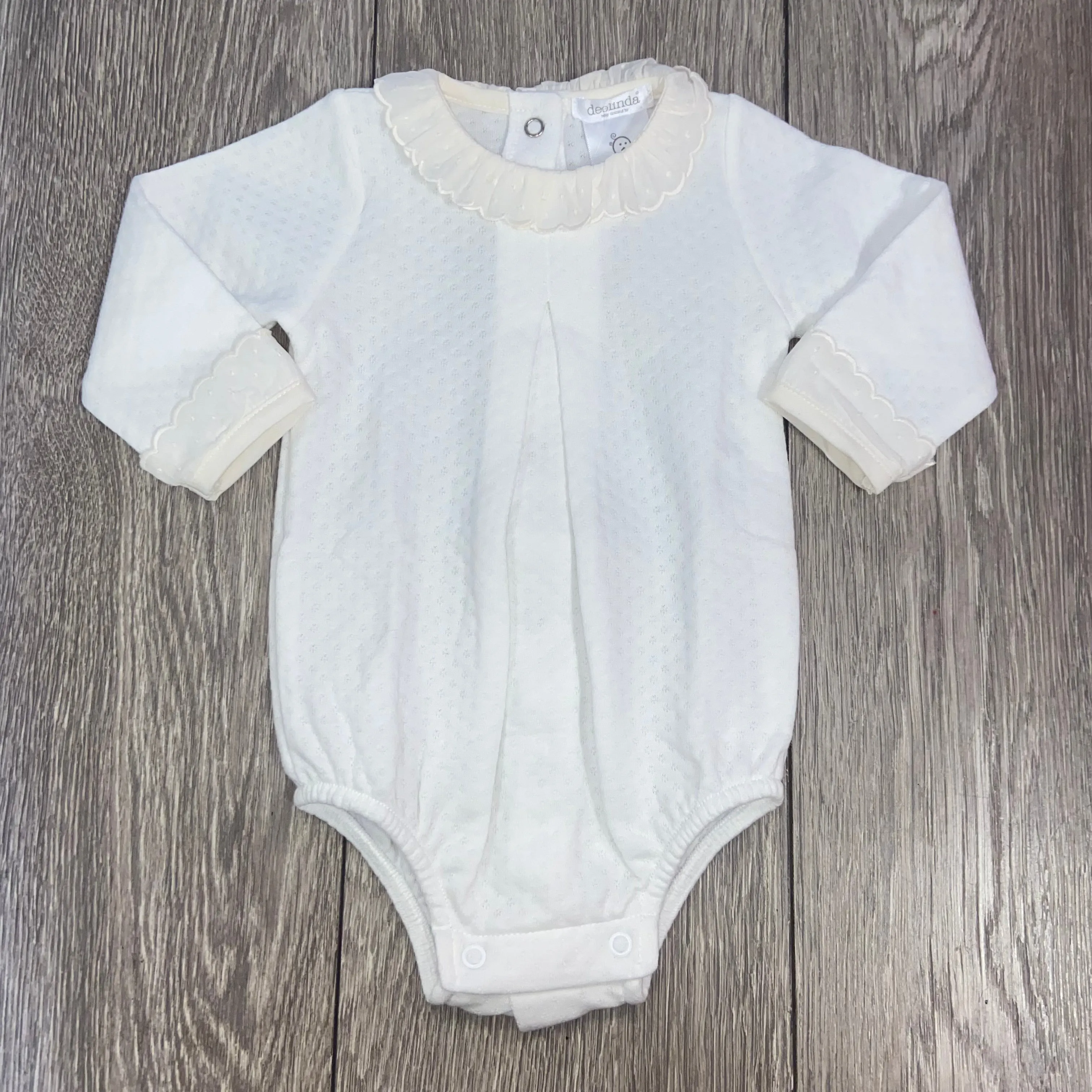 AW21 Deolinda Baby Girls Cream Romper