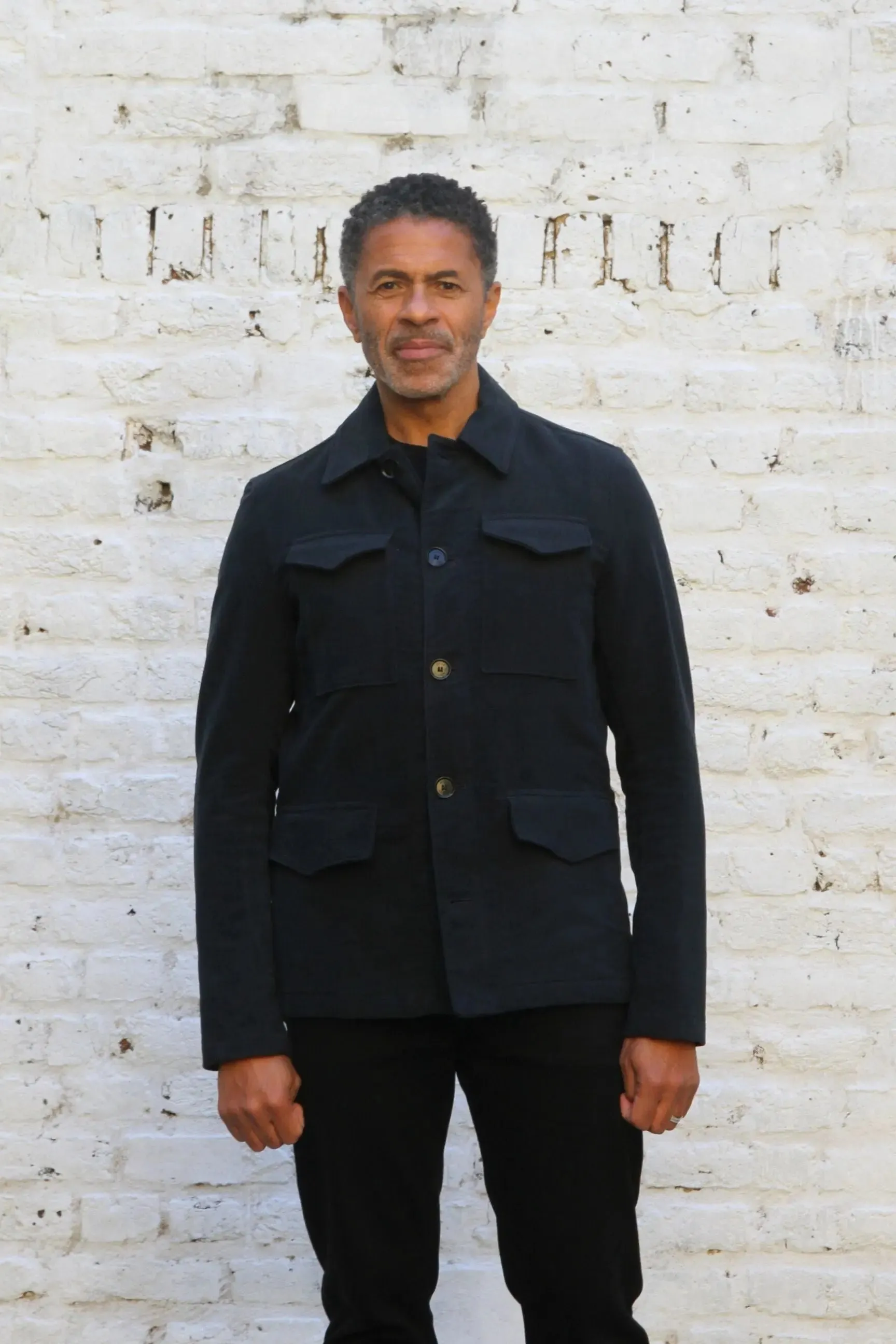 Baker Four Pocket Jacket - New Navy Moleskin