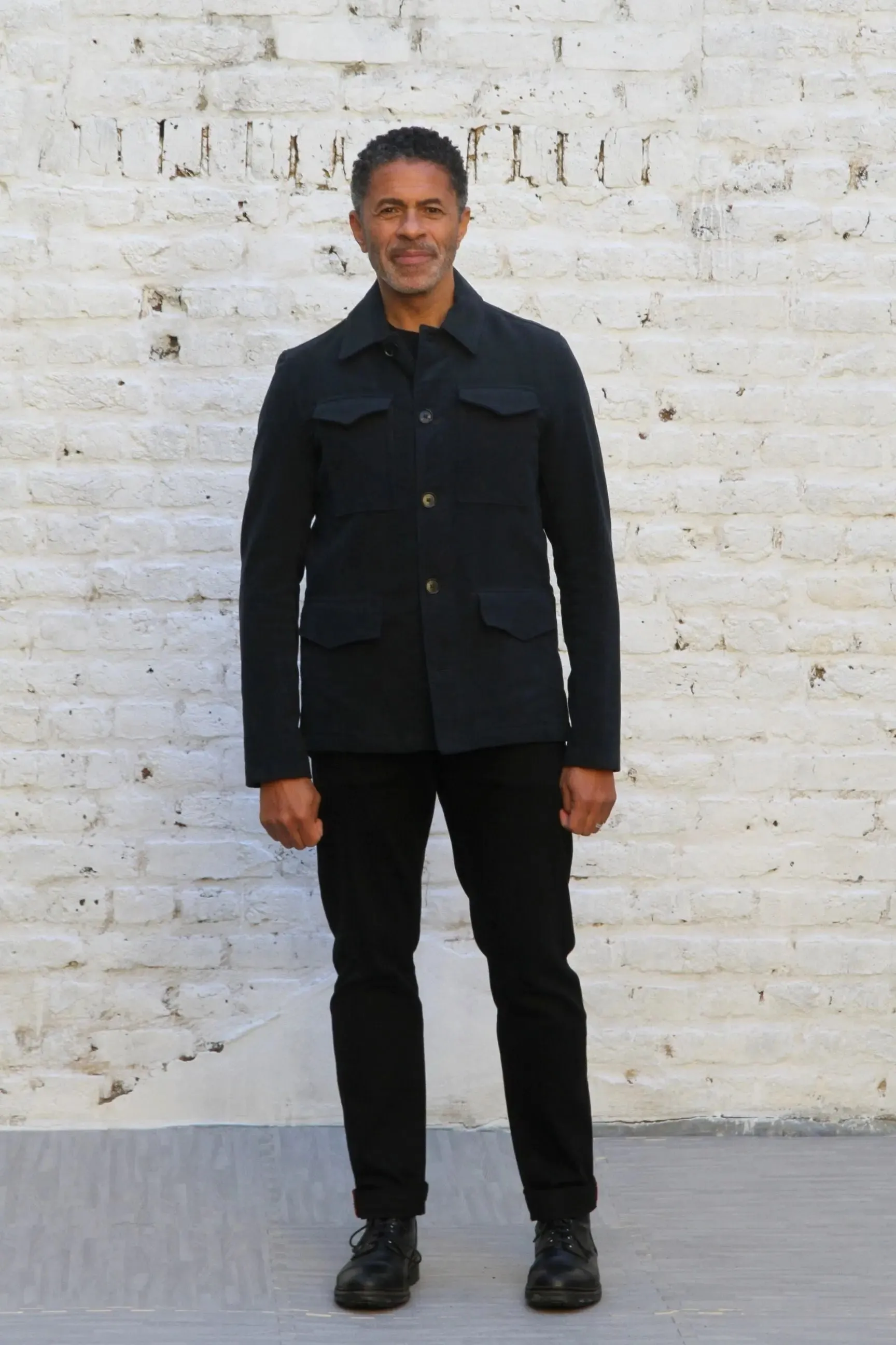 Baker Four Pocket Jacket - New Navy Moleskin