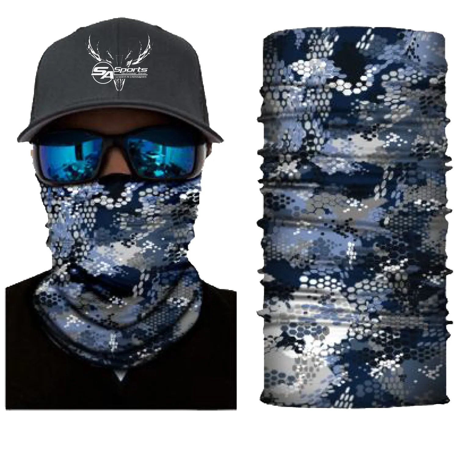 Bandana, Neck Gaiter, Balaclava,  UPF 30 