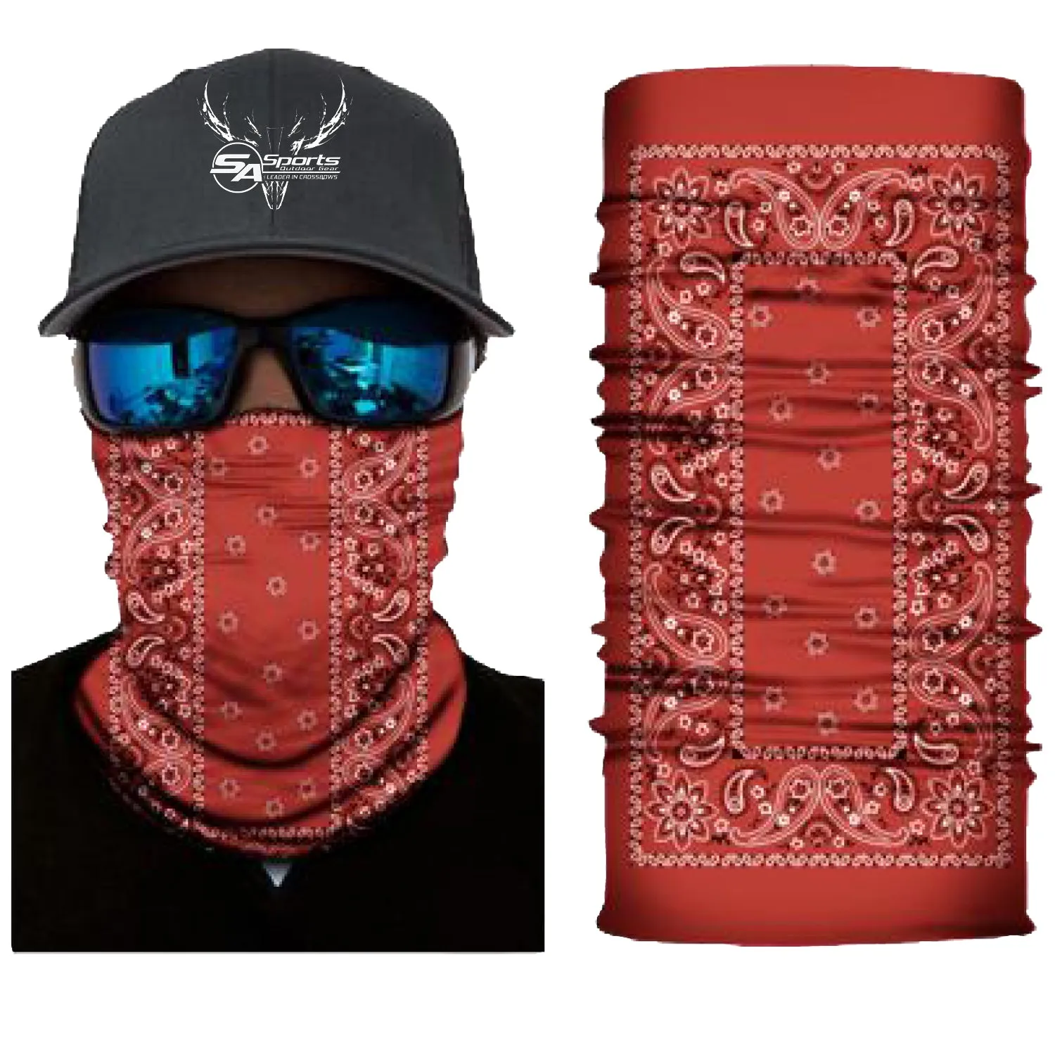 Bandana, Neck Gaiter, Balaclava,  UPF 30 