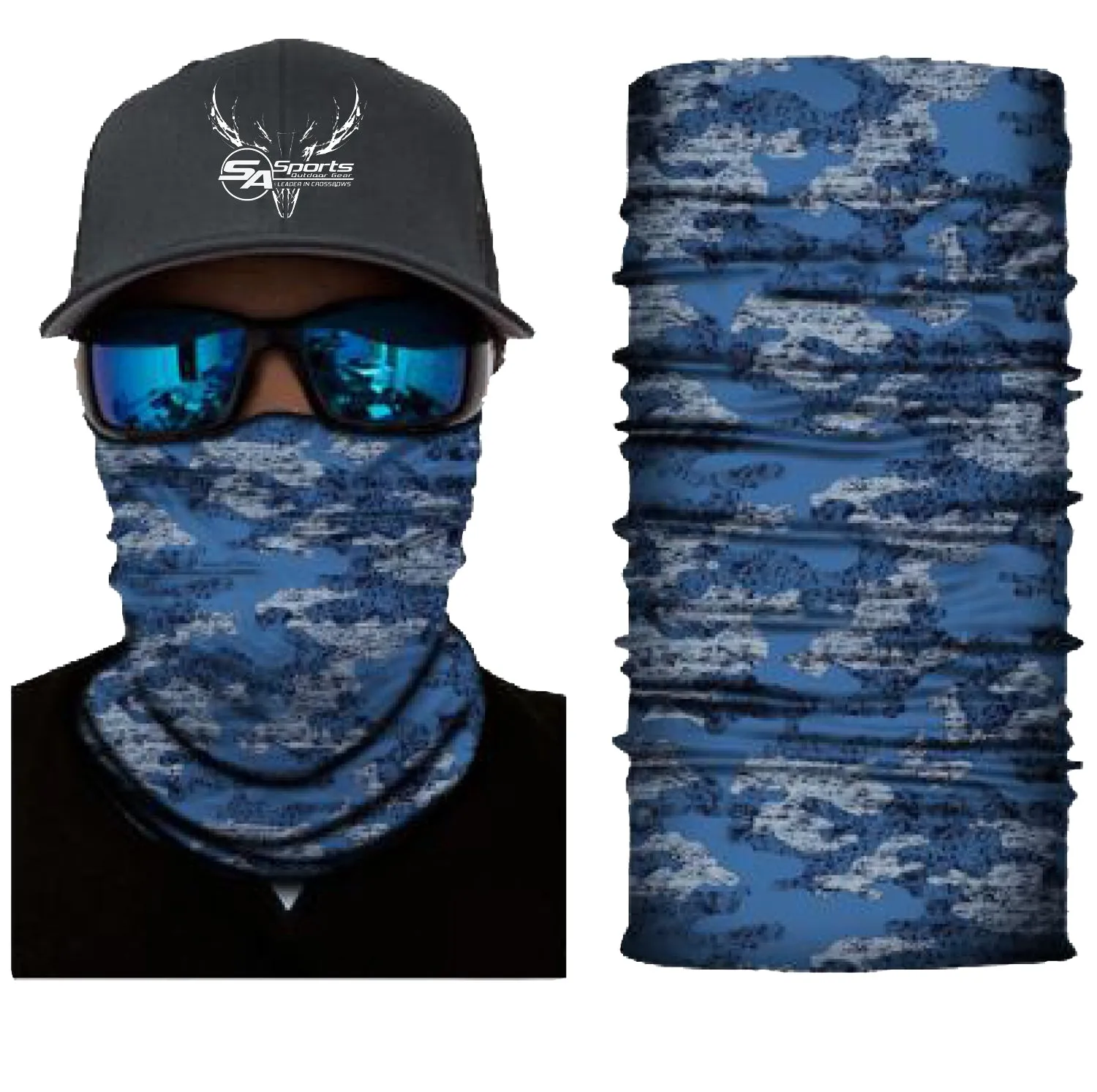 Bandana, Neck Gaiter, Balaclava,  UPF 30 