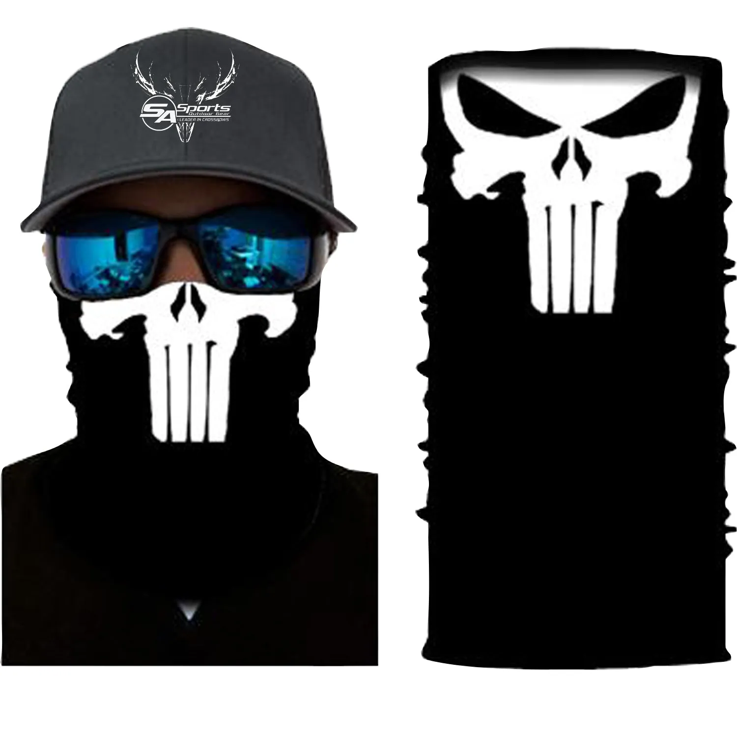 Bandana, Neck Gaiter, Balaclava,  UPF 30 
