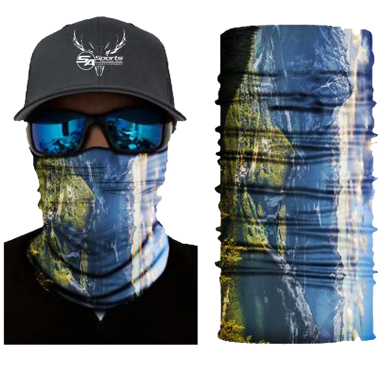 Bandana, Neck Gaiter, Balaclava,  UPF 30 