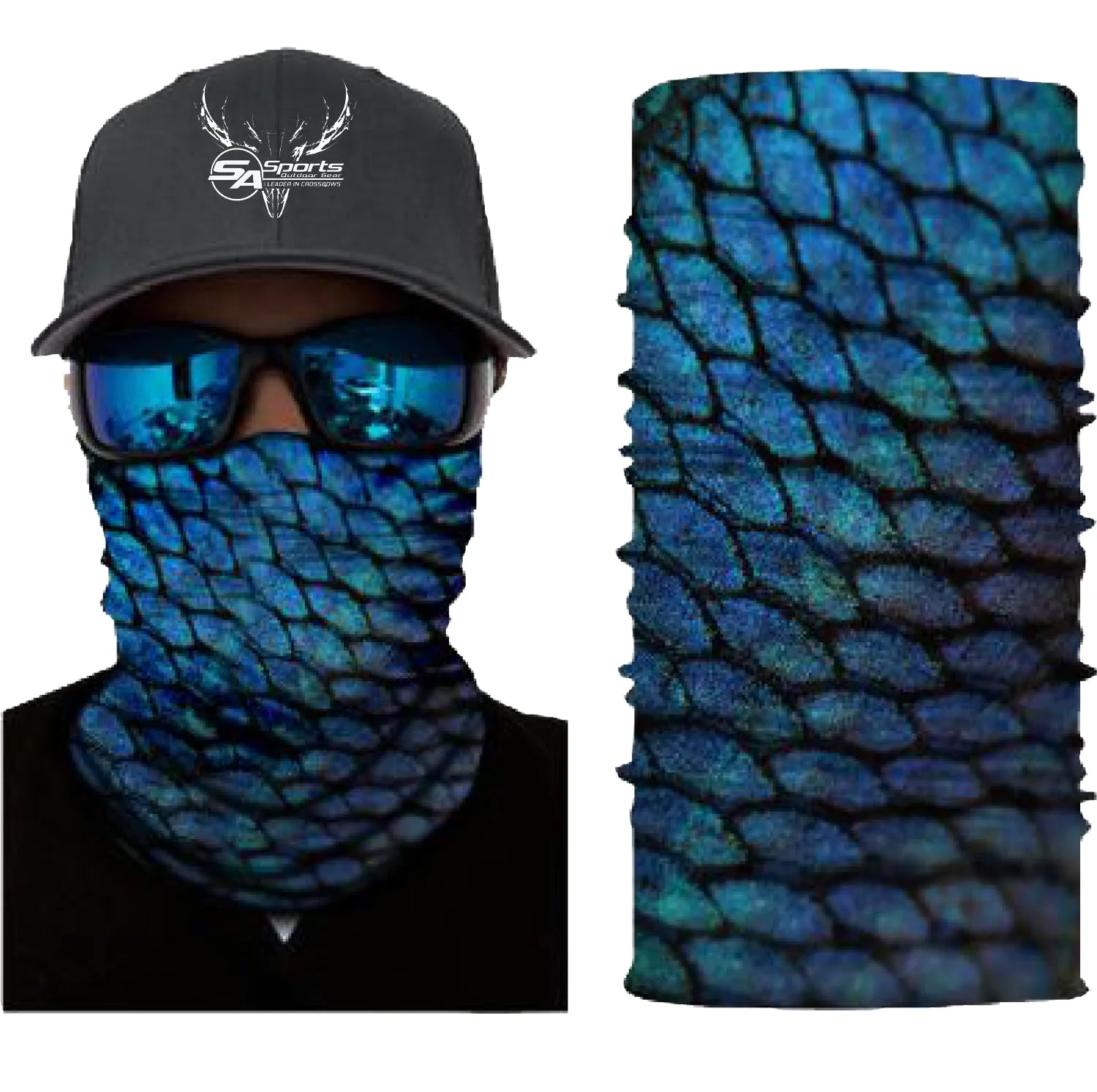 Bandana, Neck Gaiter, Balaclava,  UPF 30 