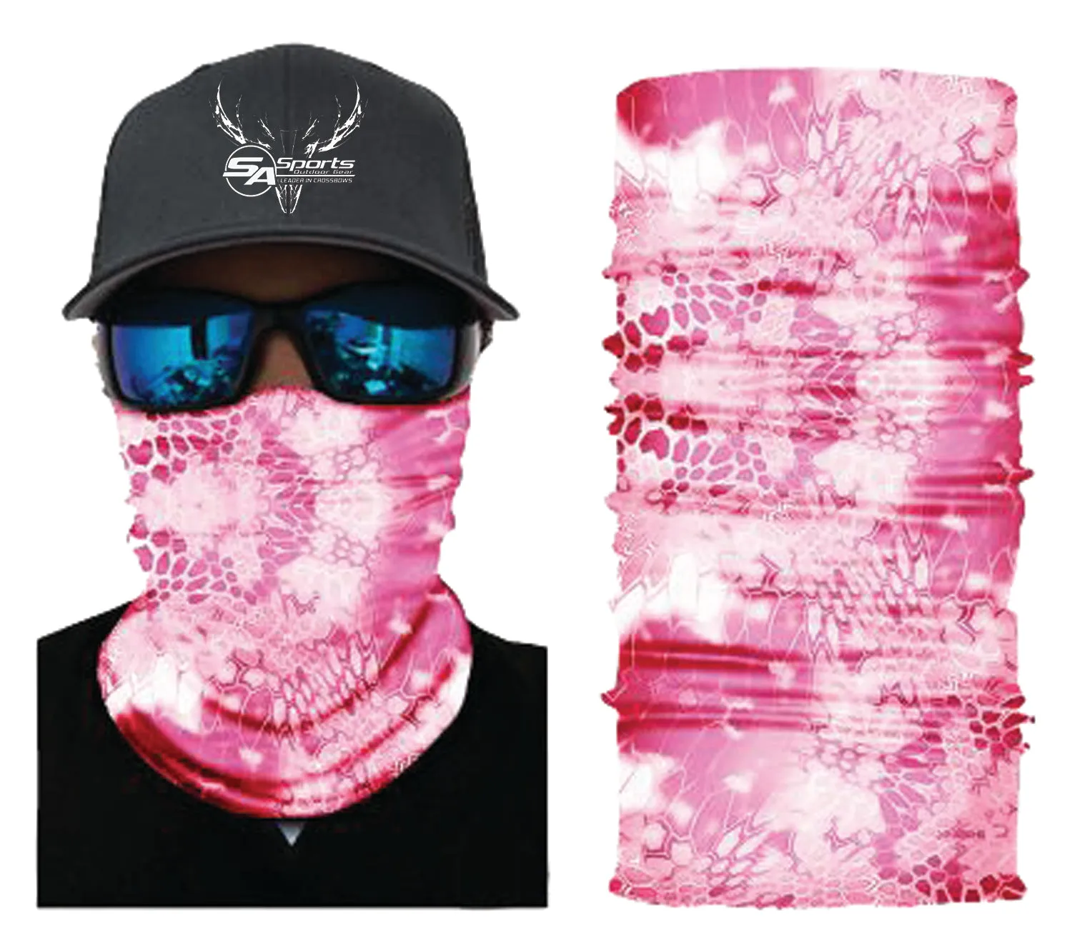 Bandana, Neck Gaiter, Balaclava,  UPF 30 