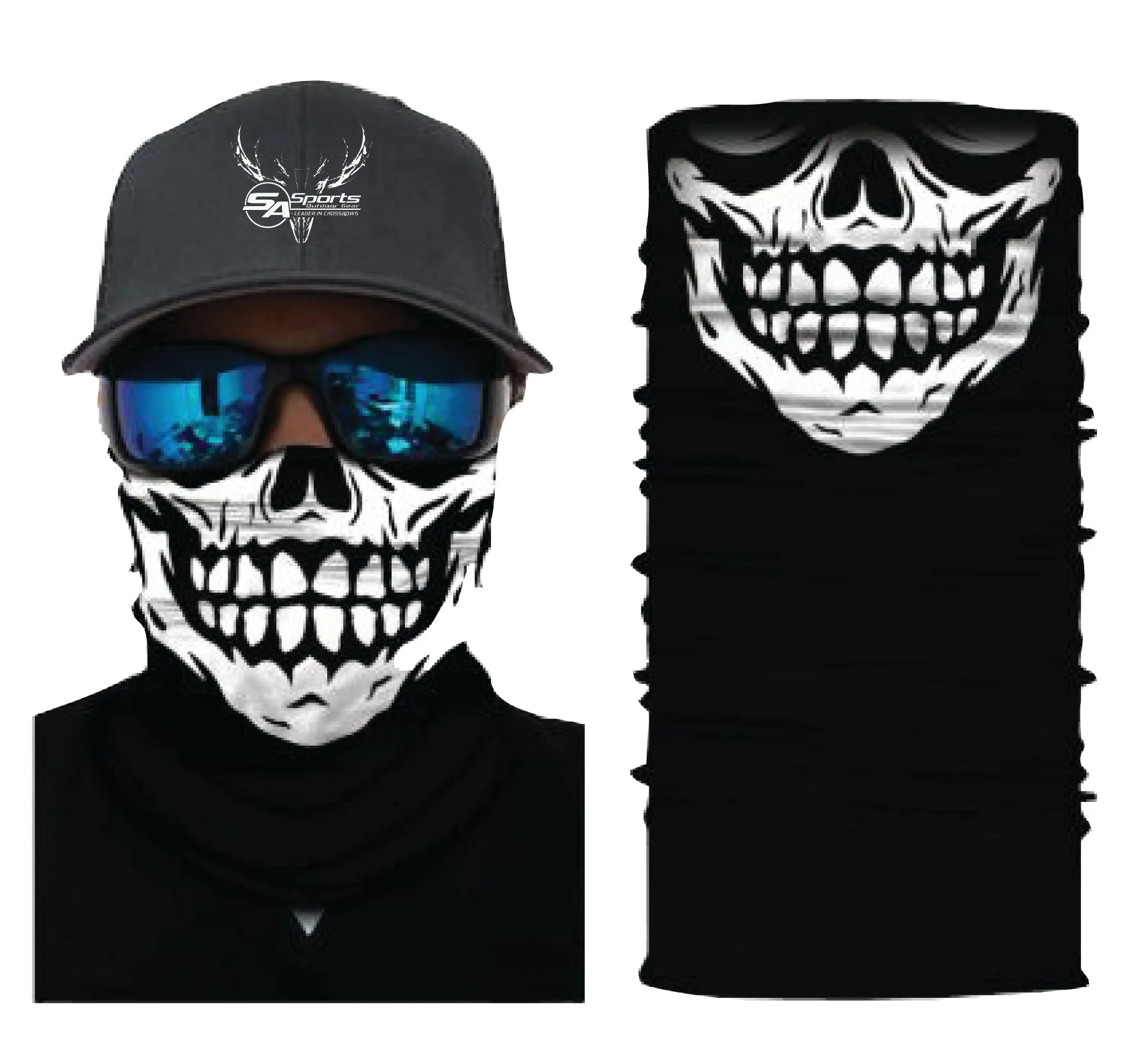 Bandana, Neck Gaiter, Balaclava,  UPF 30 