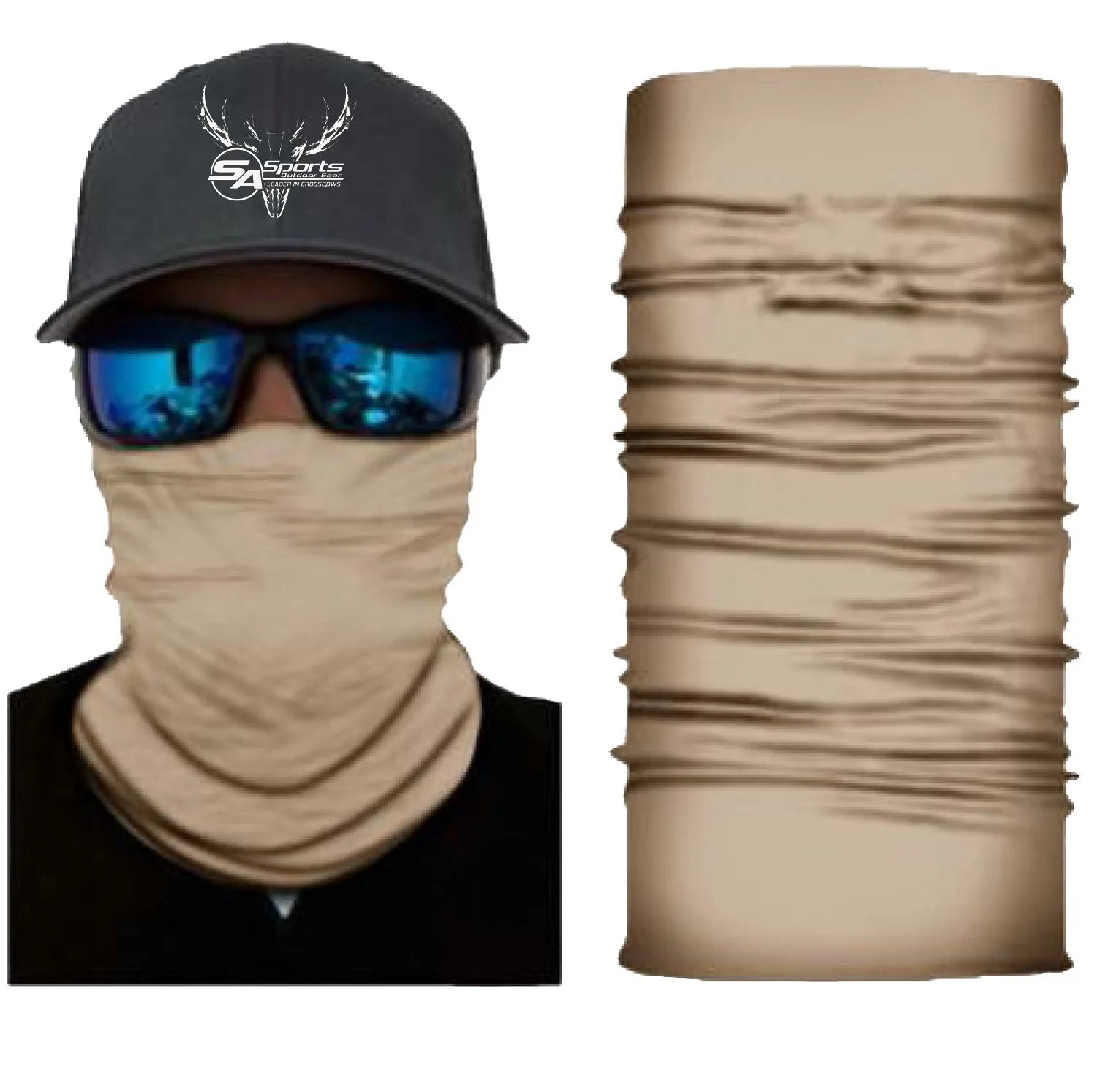 Bandana, Neck Gaiter, Balaclava,  UPF 30 