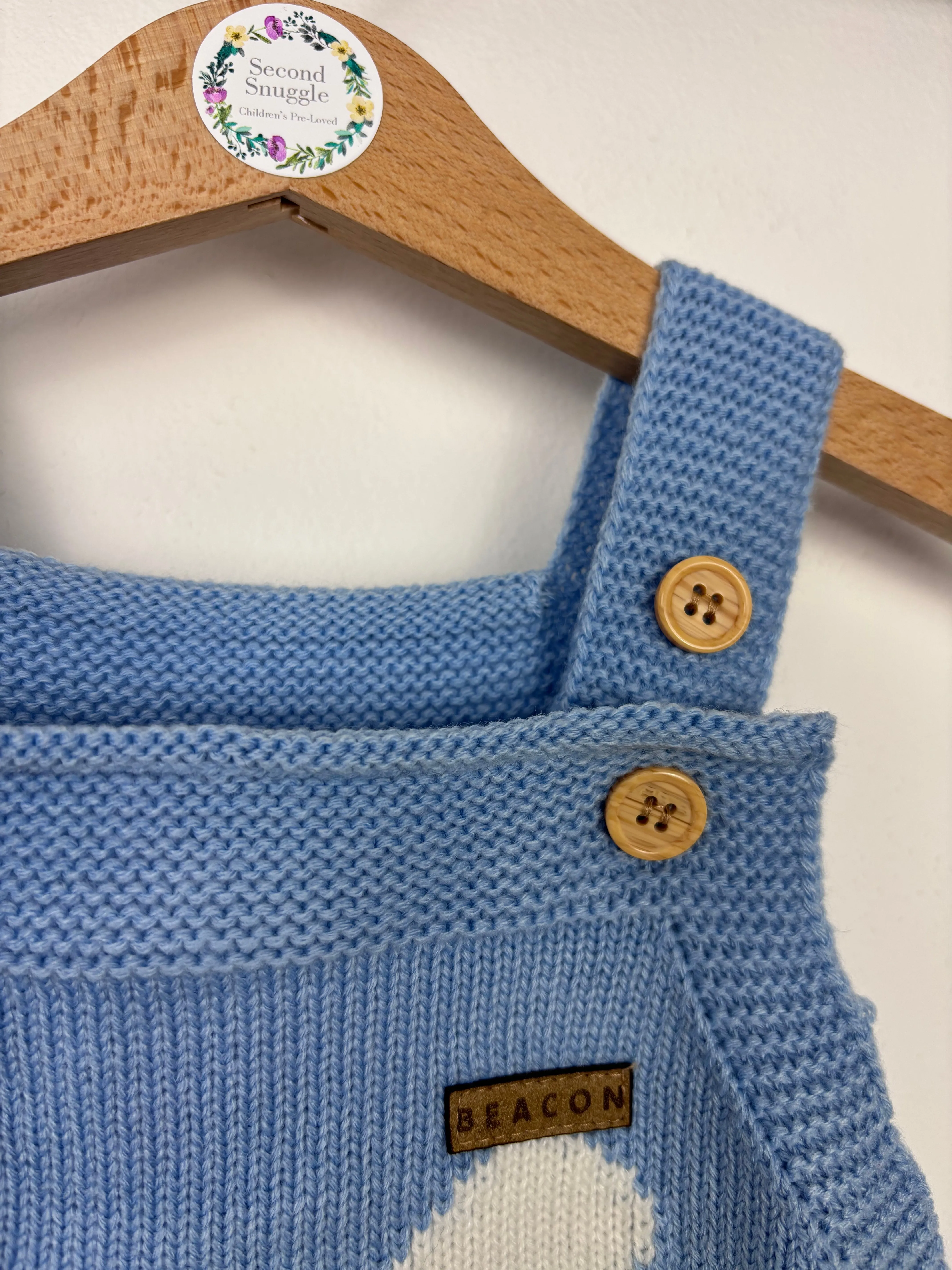 Beacon London Blue Bunny Romper
