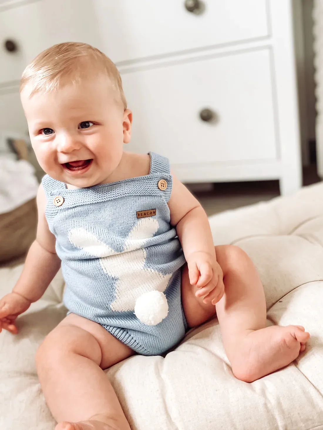 Beacon London Blue Bunny Romper