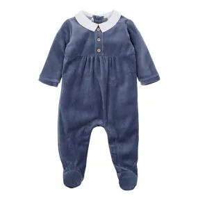 Bebe Ralph Velour Onesie Romper