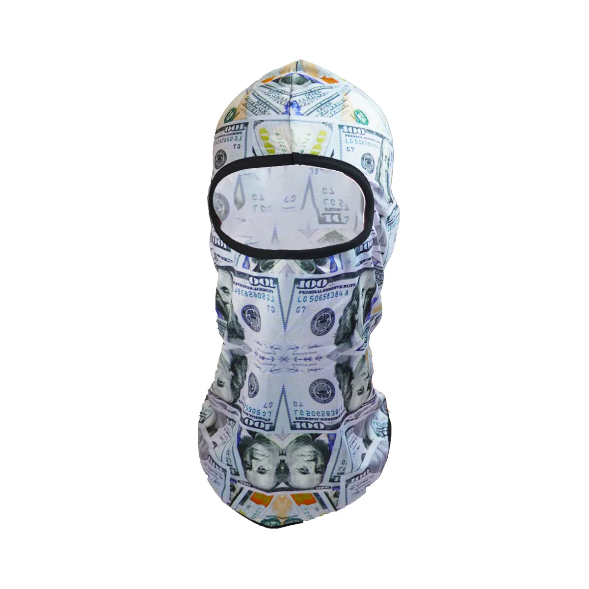 Benjamins' 100's Full Graphic Balaclava Ski mask