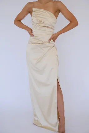Bethany Gown Champagne by HSH