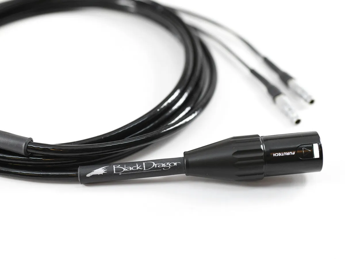 Black Dragon Cable for Ultrasone Headphones