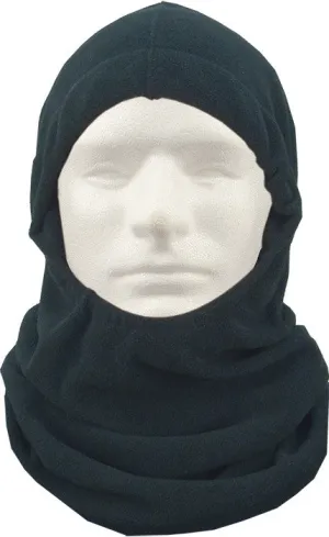 Black - Polar Fleece Adjustable Balaclava