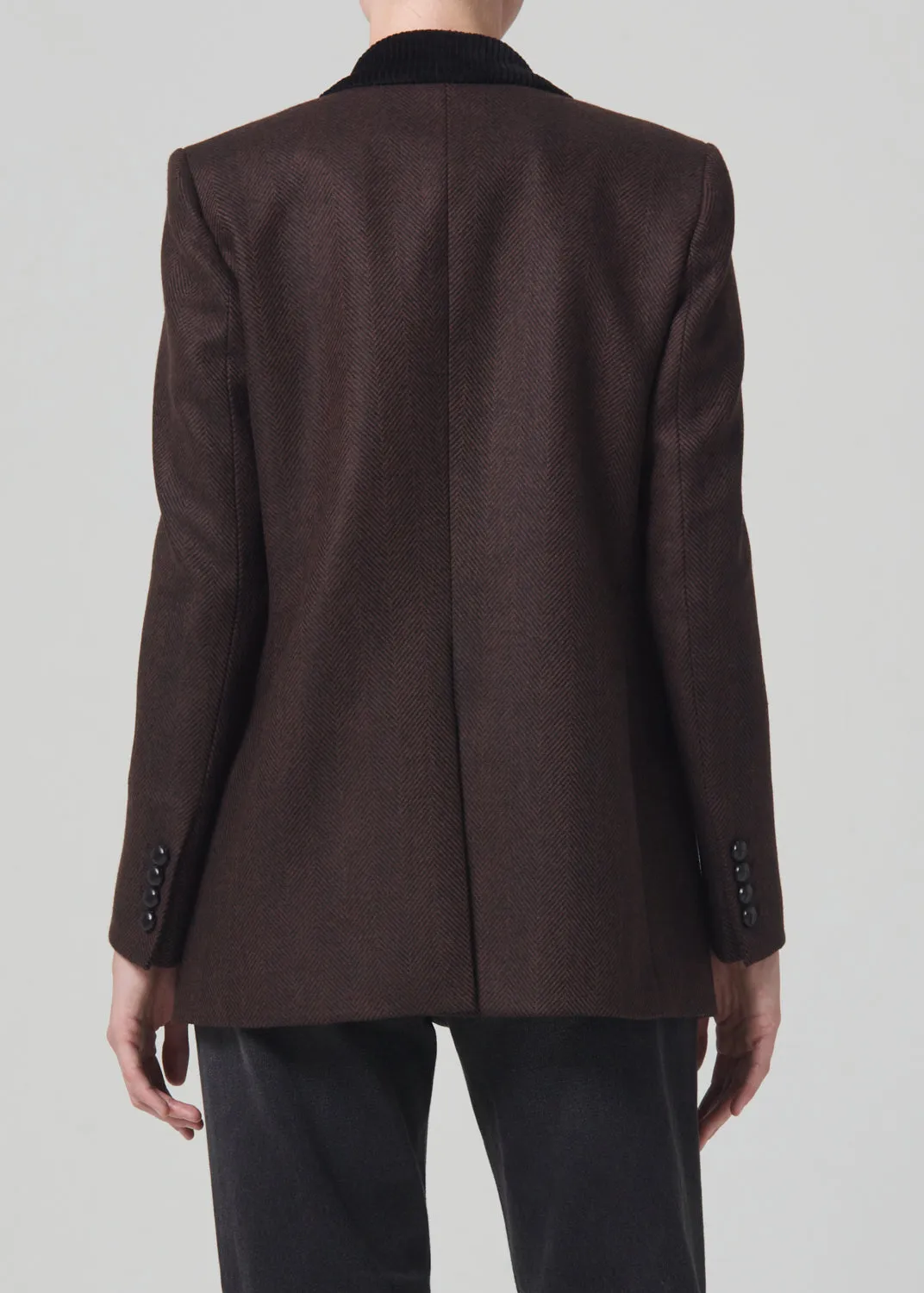 Blazé Milano Everyday Blazer in Cheveyo Brown