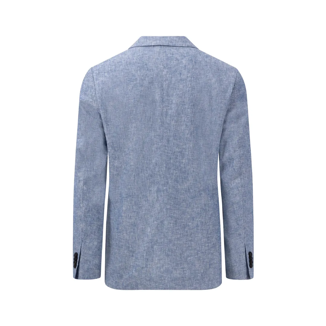 Blazer made of linen cotton mix