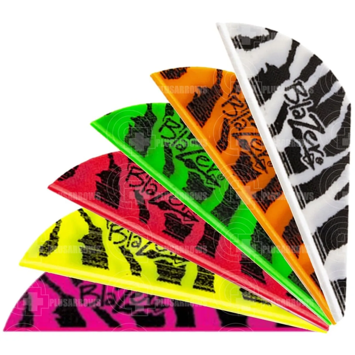 Bohning Tiger Blazer Vanes TWO Colour Choice 36 Pack (12   24)