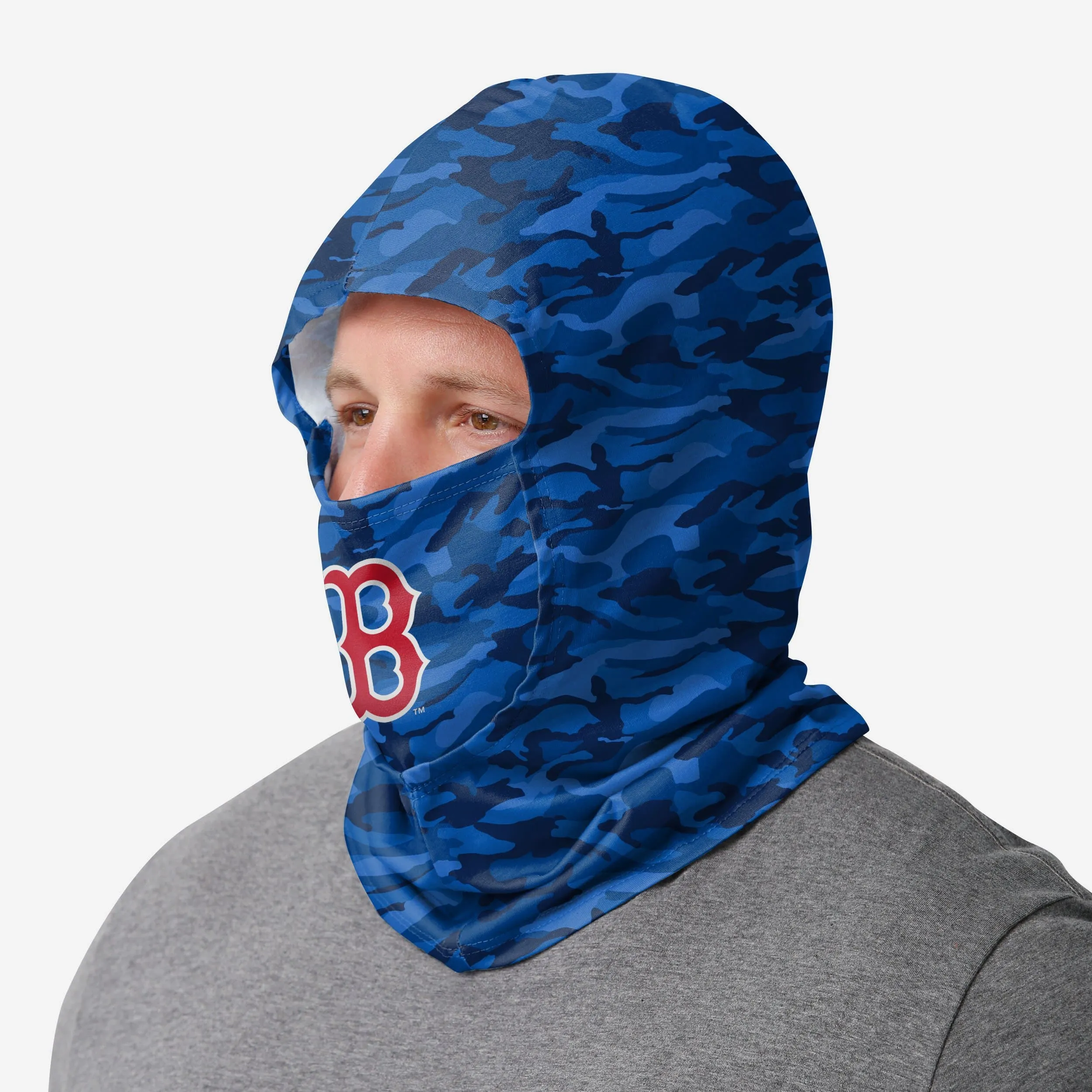 Boston Red Sox Camo Lightweight Hooded Gaiter
