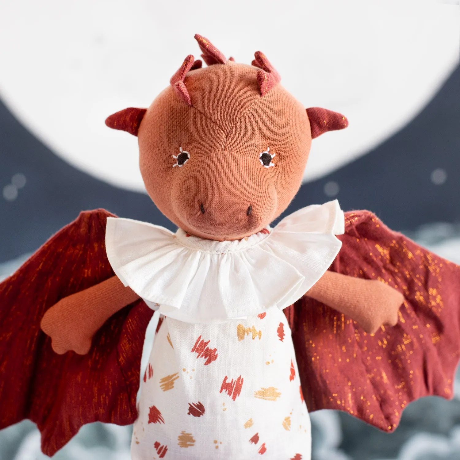 Bright Embers Play Suit for Dolls