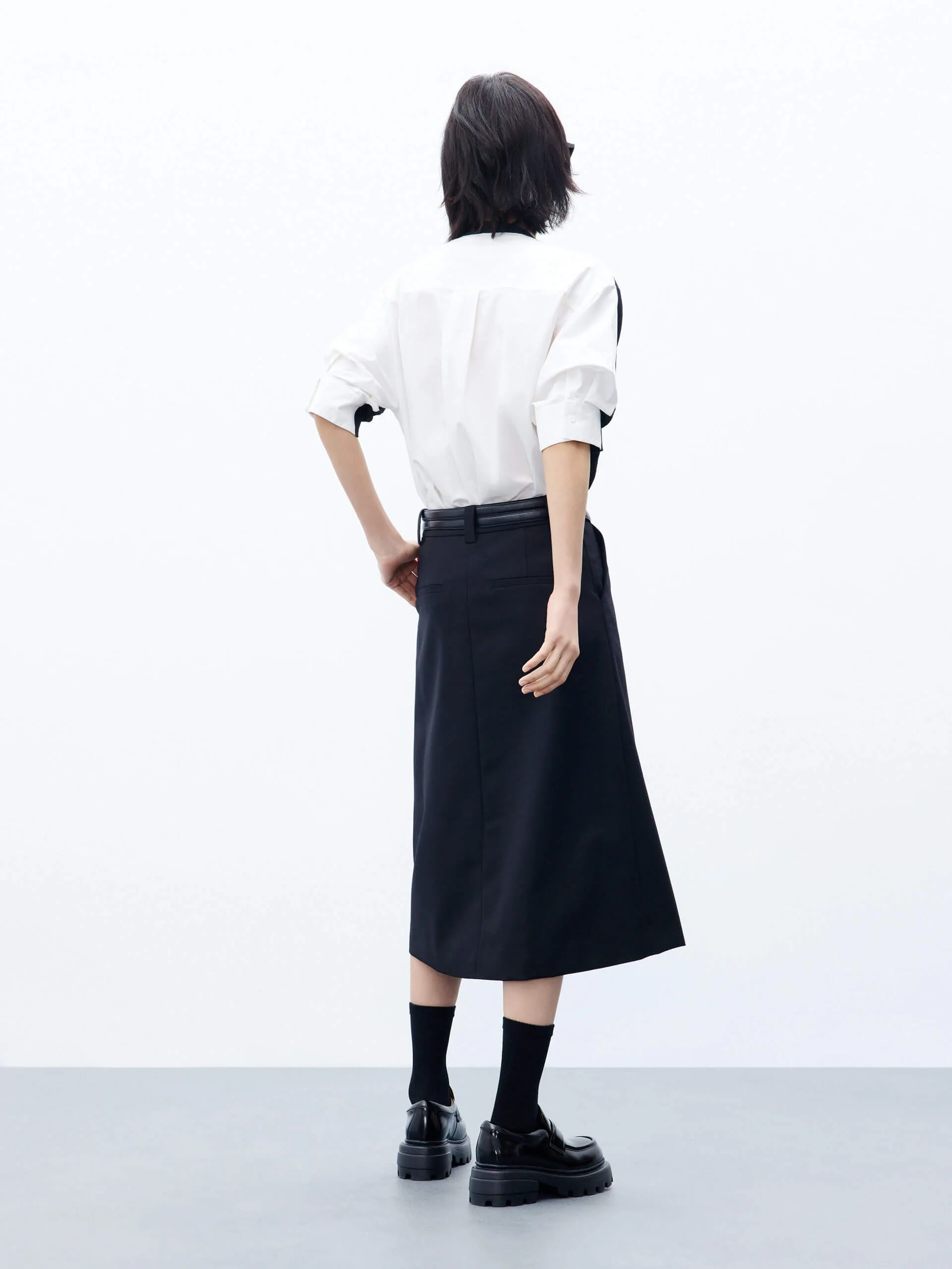 Color Block Layered Top