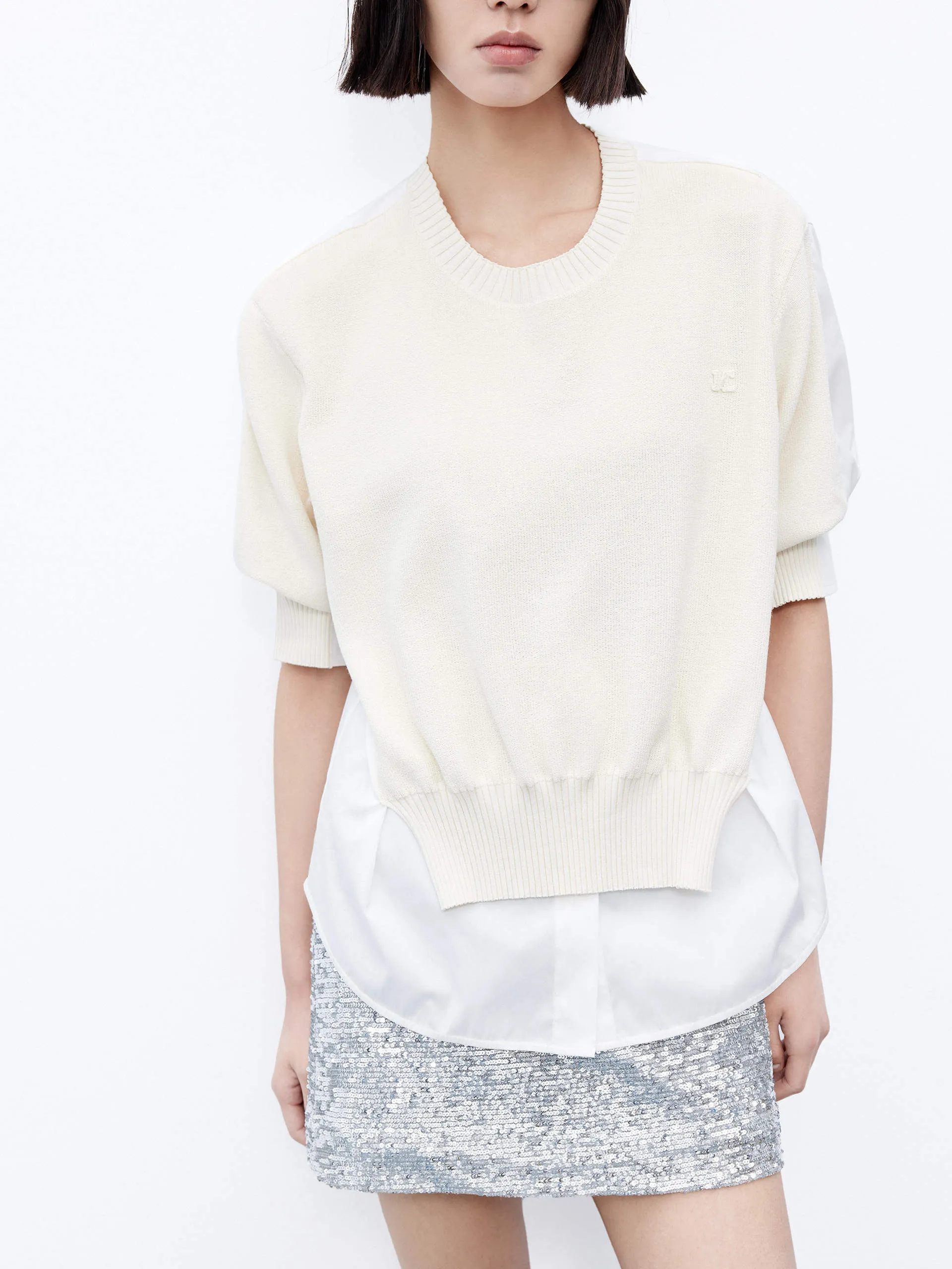 Color Block Layered Top