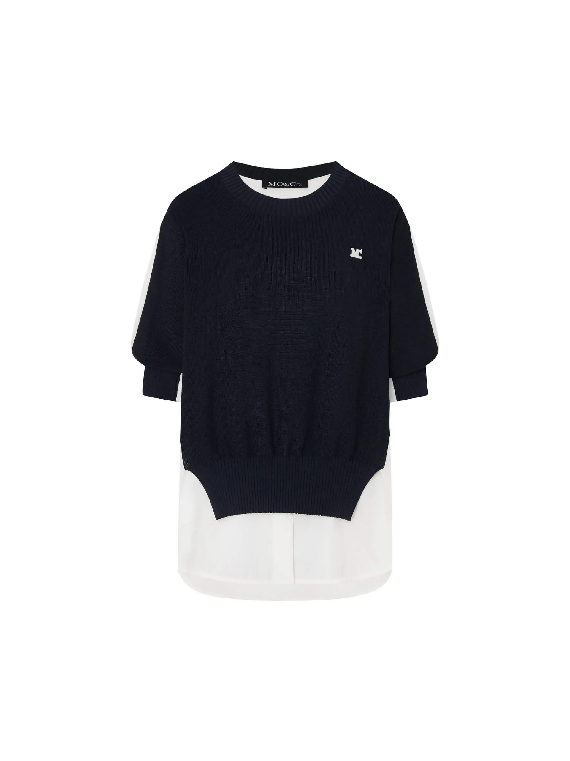 Color Block Layered Top