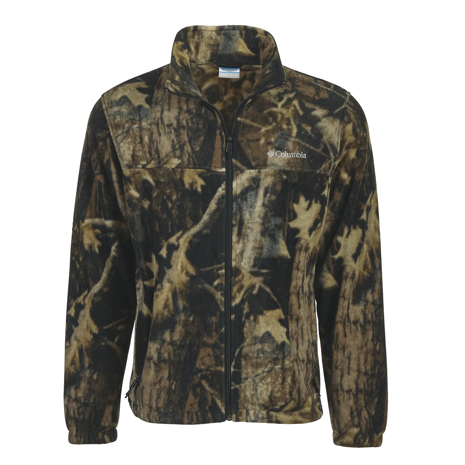 Columbia Men's Printed Full-Zip Steens Mountain Fleece Jacket
