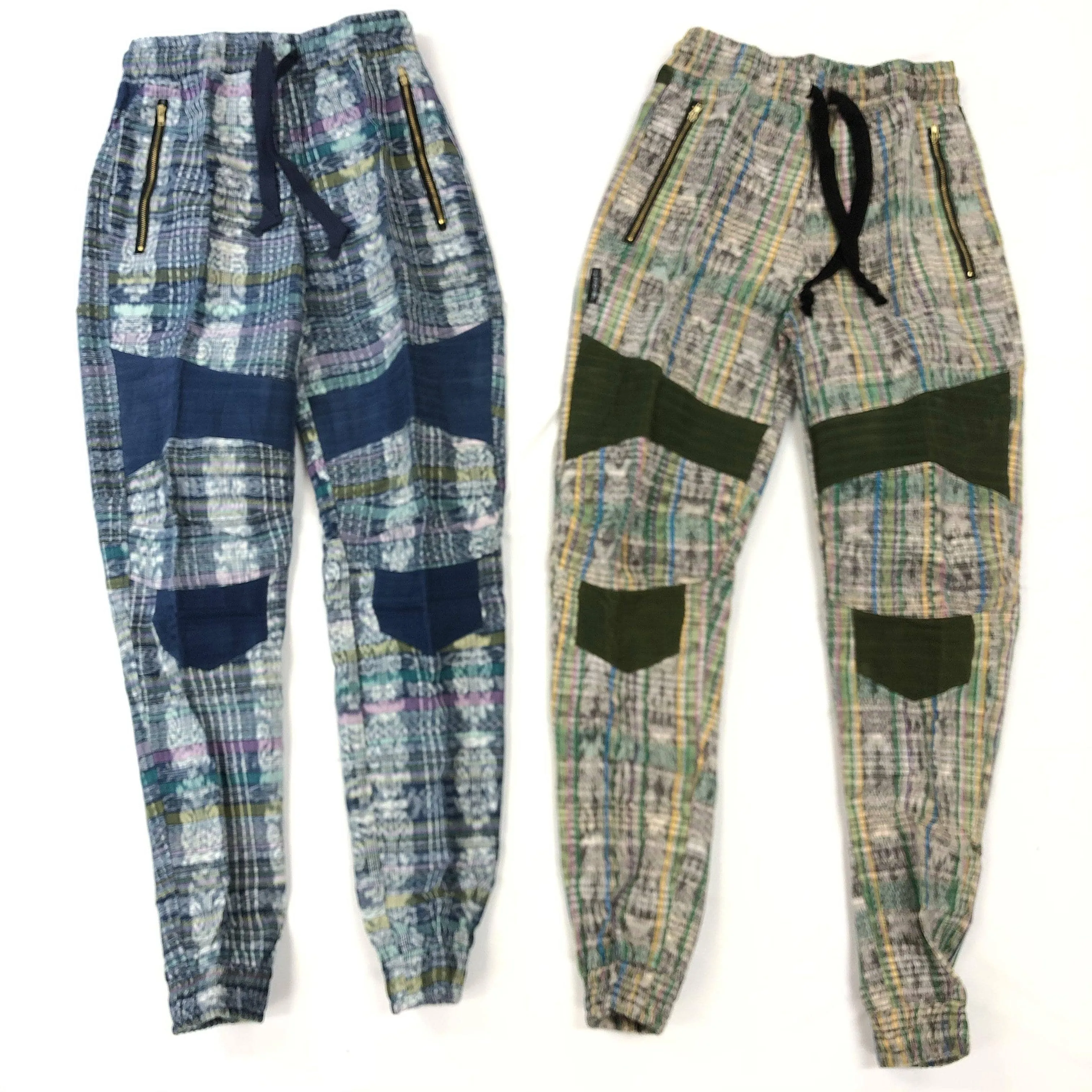 Corduroy Quilted Hand Woven Jogger