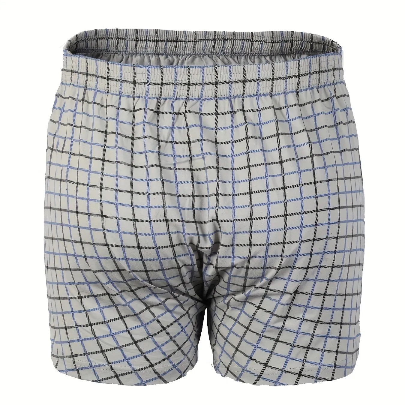 Cotton Plaid Boxers Ultimate Comfort for Men