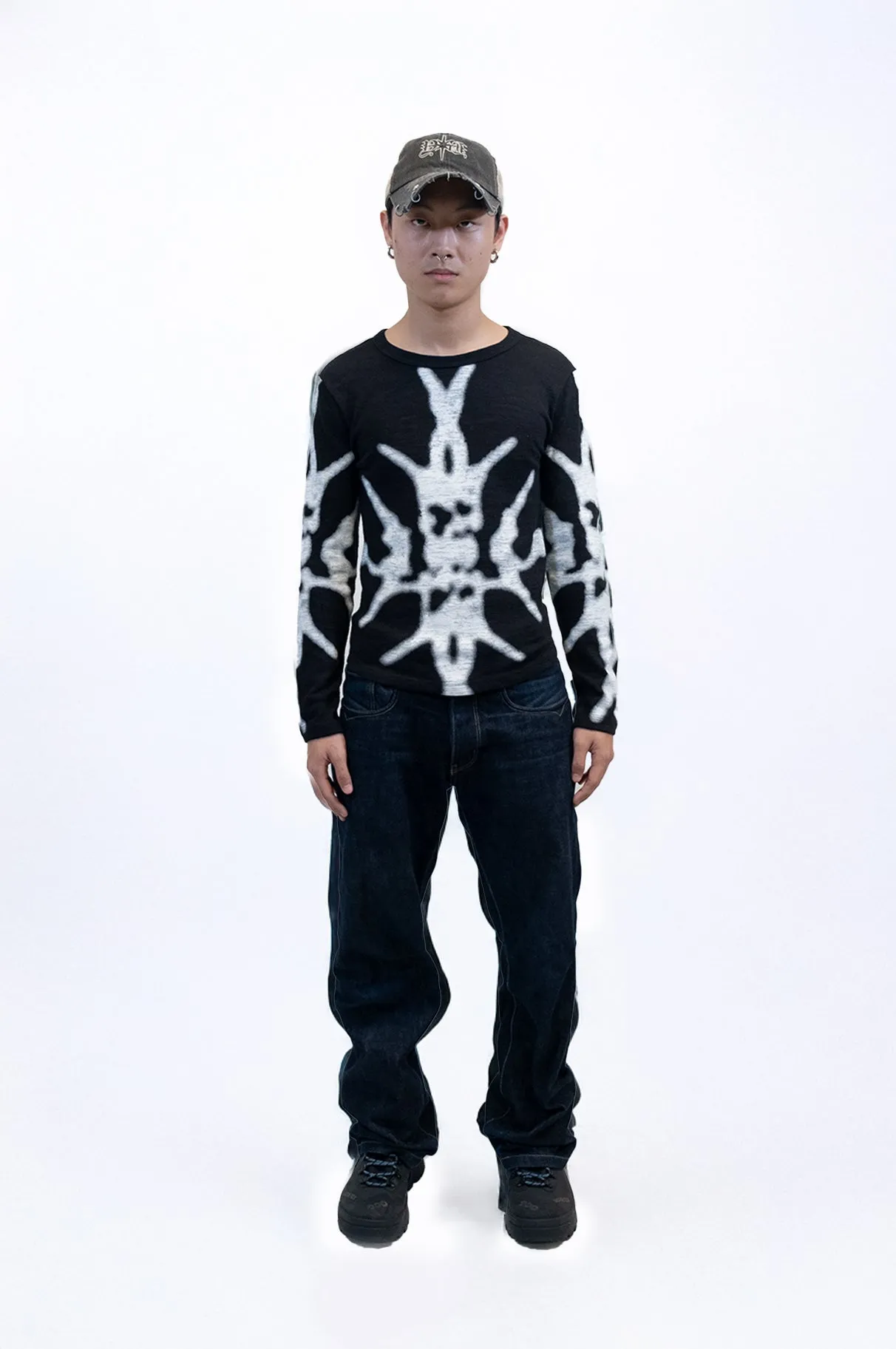 CURSED KNIT L/S TEE