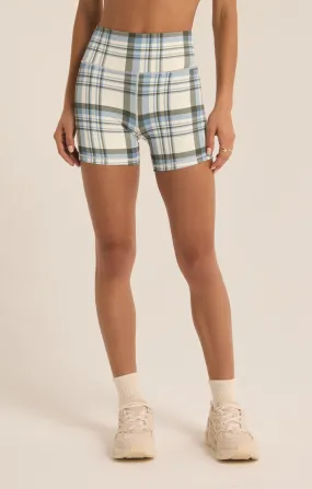 Daily Plaid Bike Short