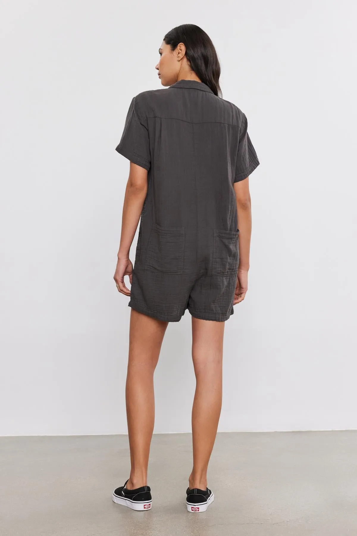 DANE COTTON GAUZE ROMPER