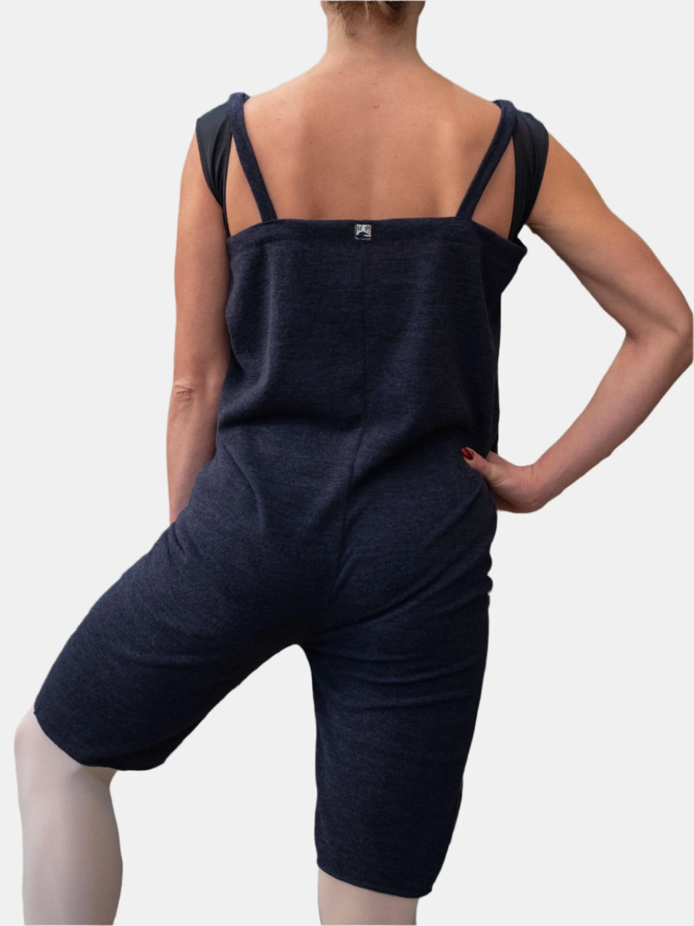 Dark Blue Warm-up Dance Romper MP925
